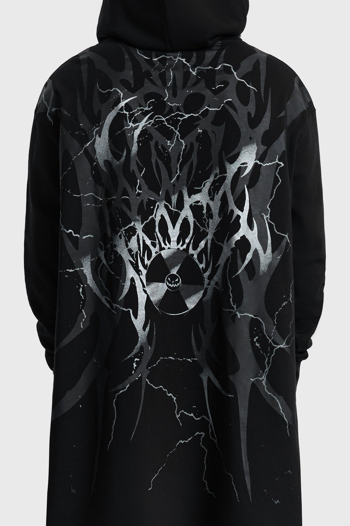 Pitch Black Evil Hooded Cloak