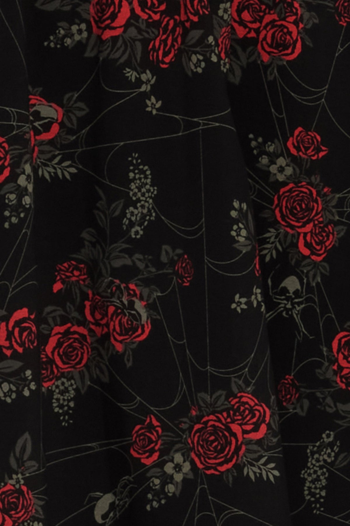 Poisoned Rose Midi Dress