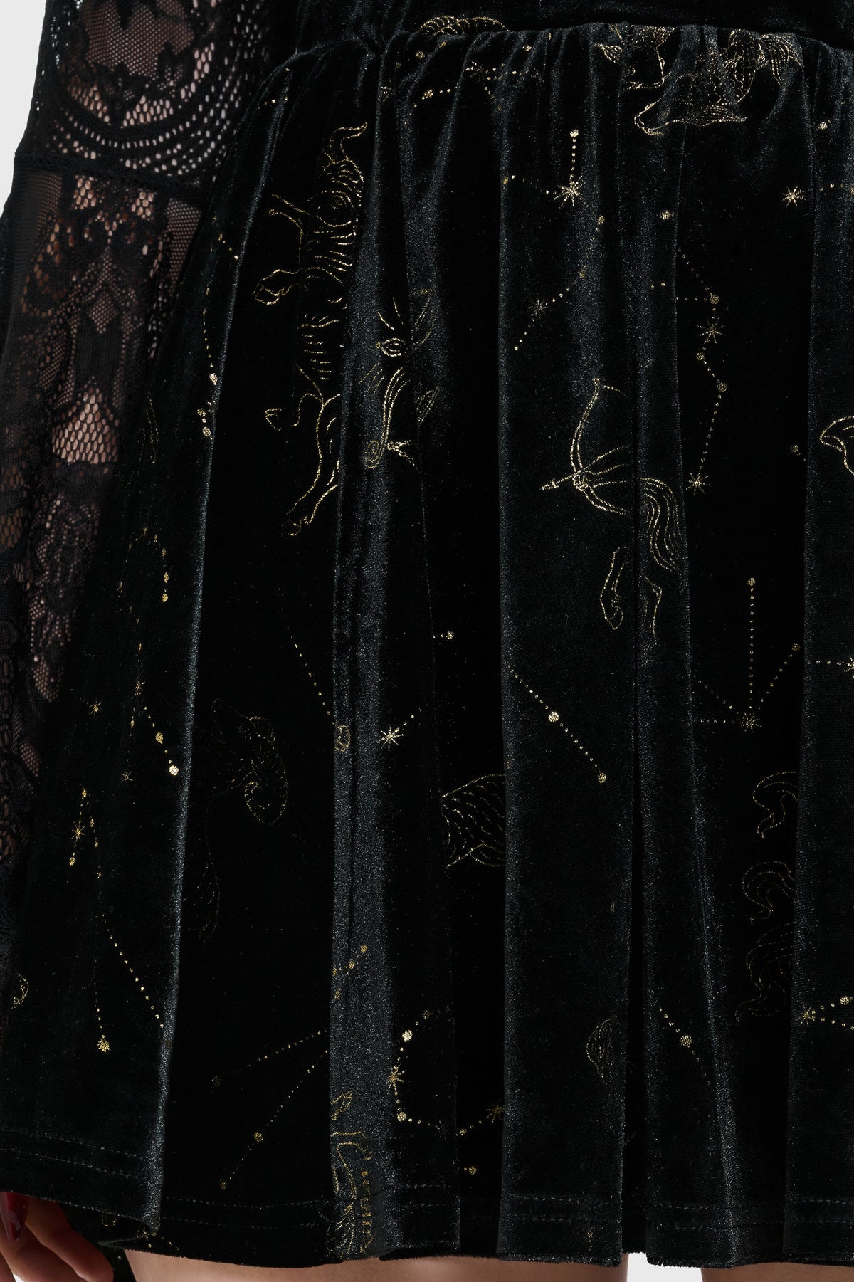 Polaris Night Mini Skirt
