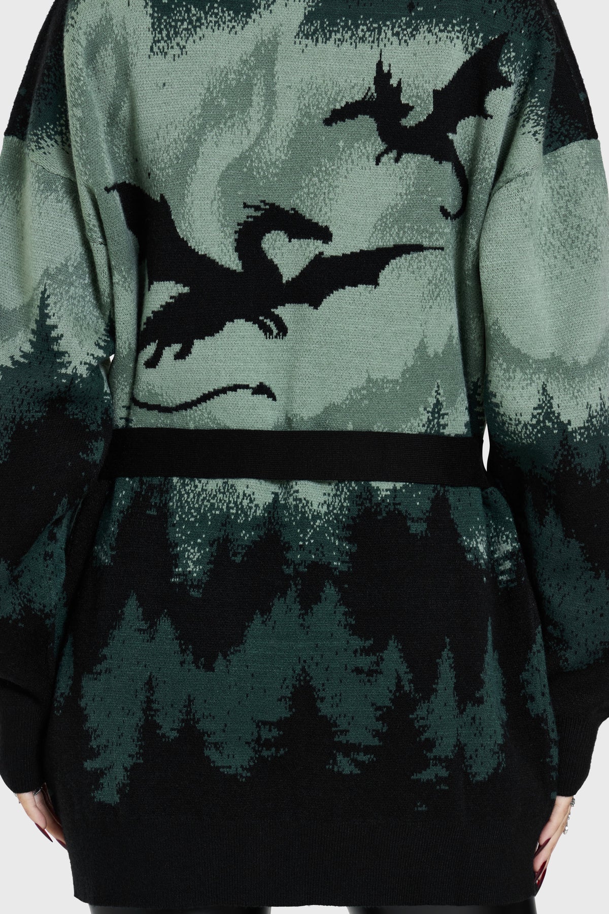 Stellar Night Knitted Cardigan
