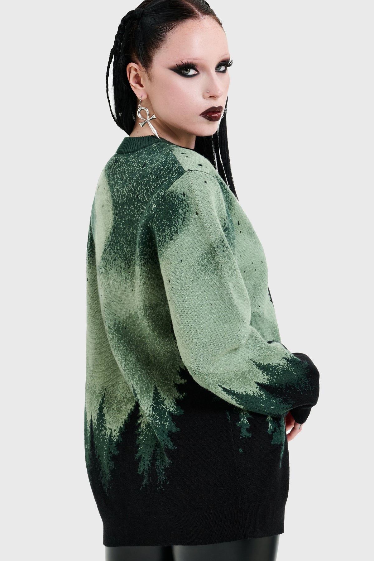 Stellar Night Knitted Sweater
