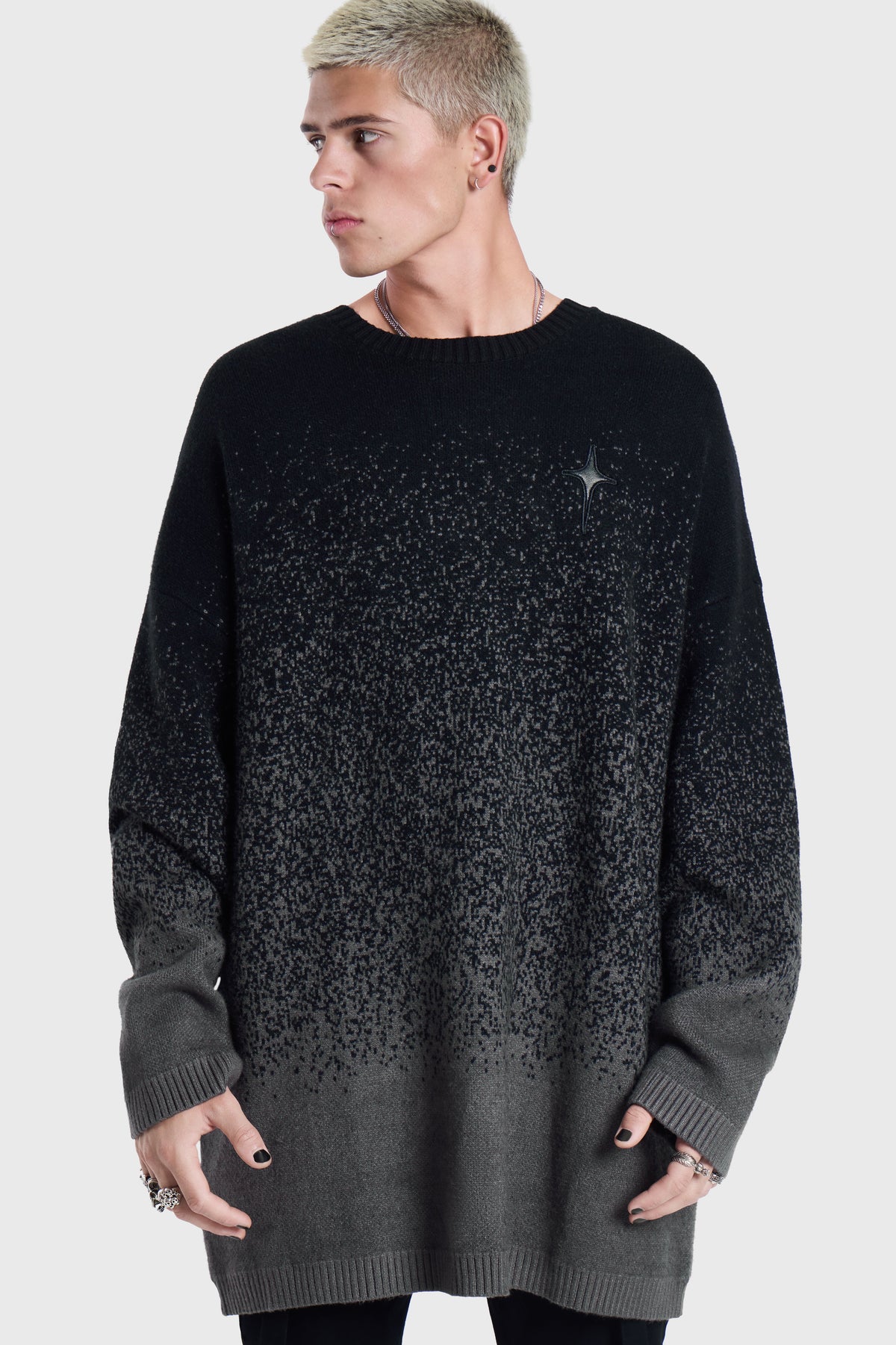 Still Hungry Gradient Knit Sweater