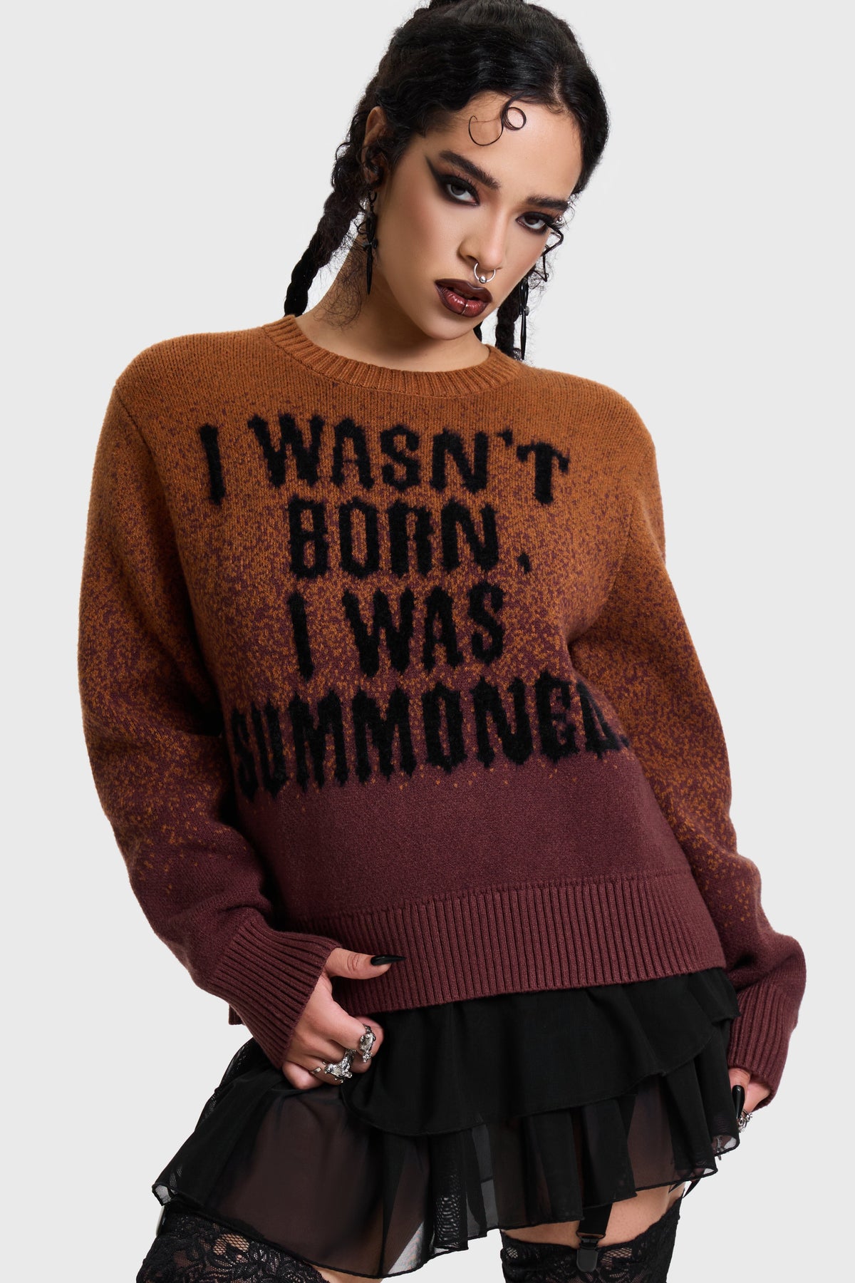 Summoned Knitted Sweater
