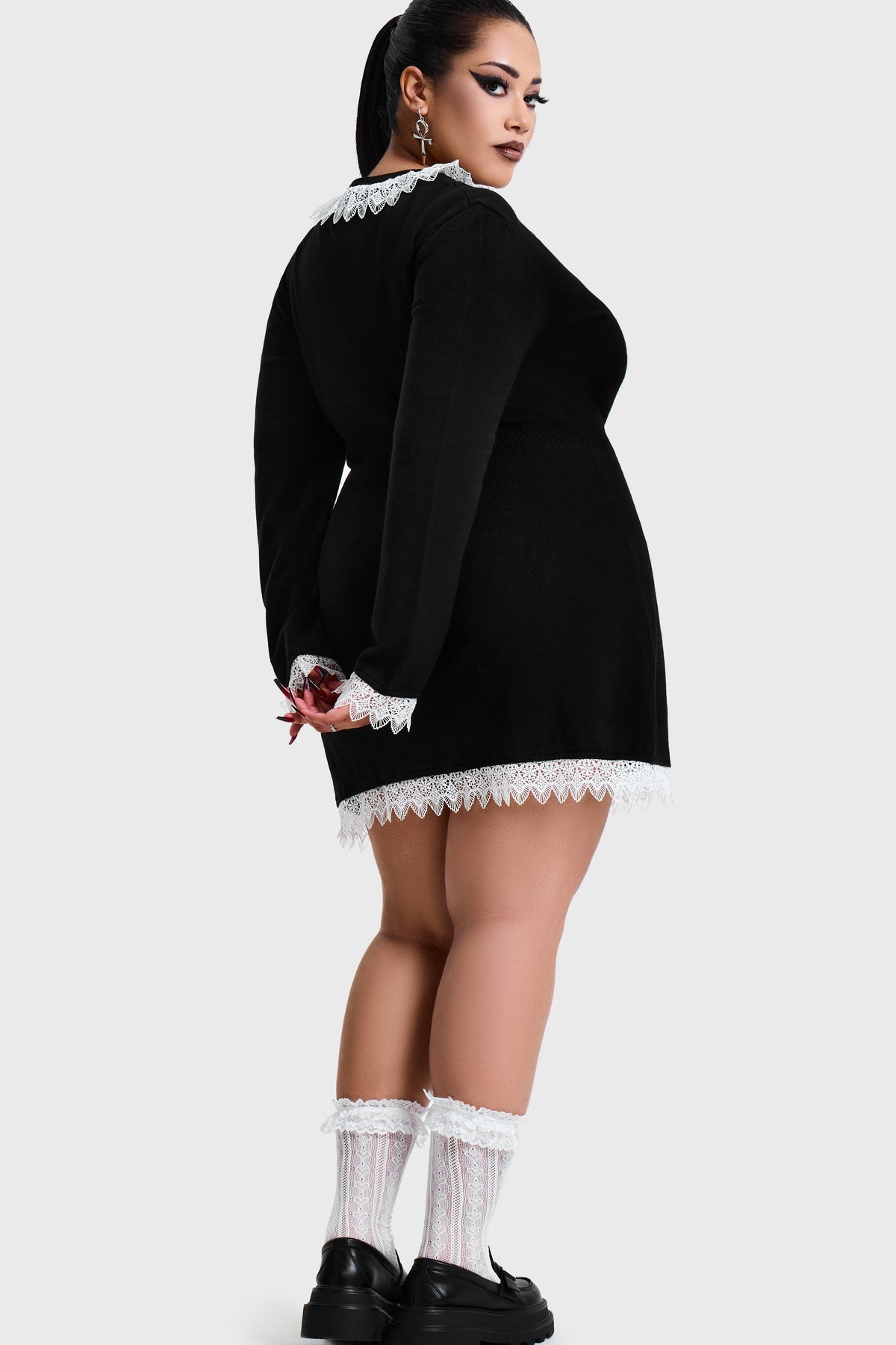 Victoria's Wrath Knitted Mini Dress