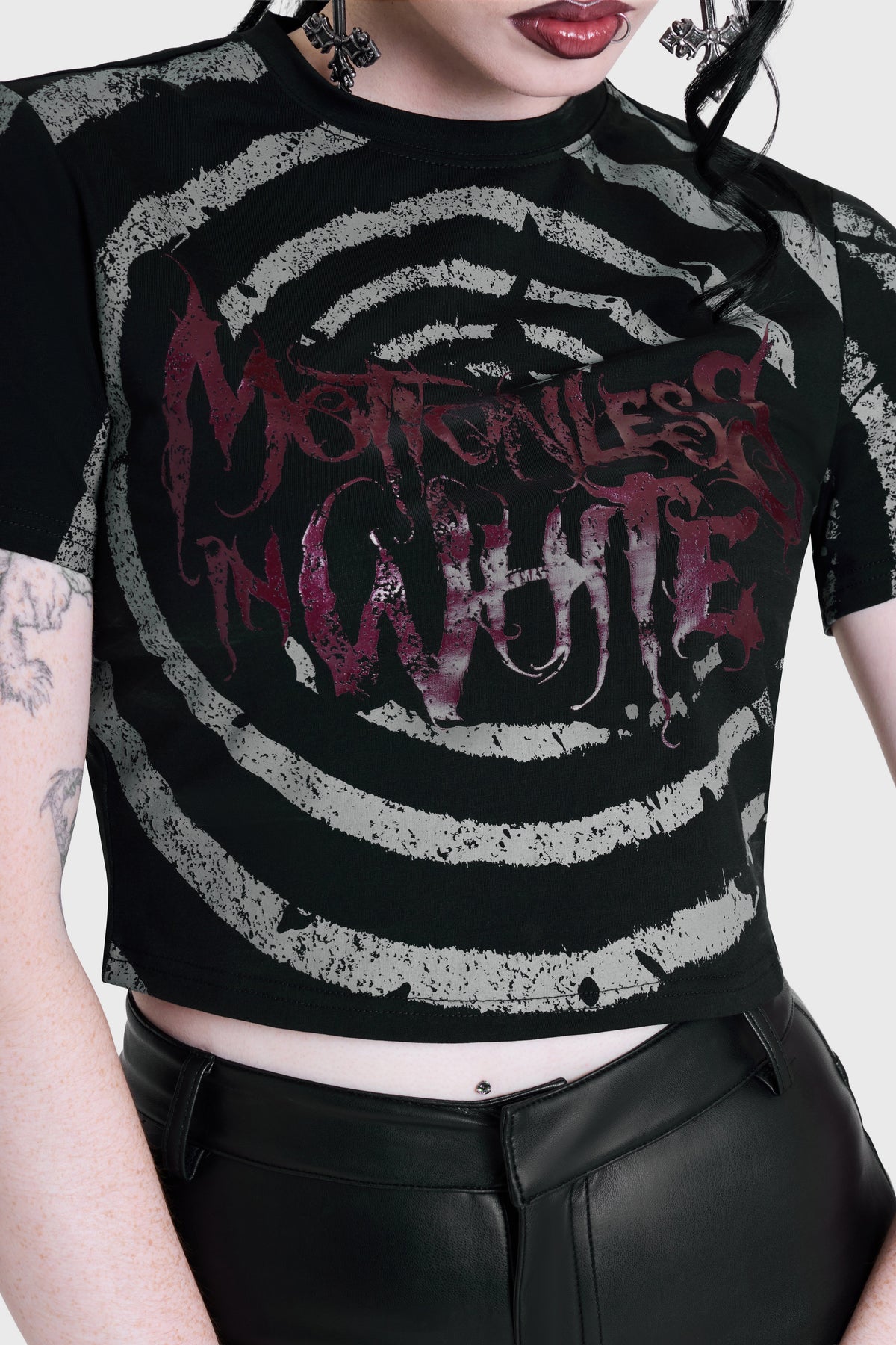 VOICES SPIRAL CROP TOP
