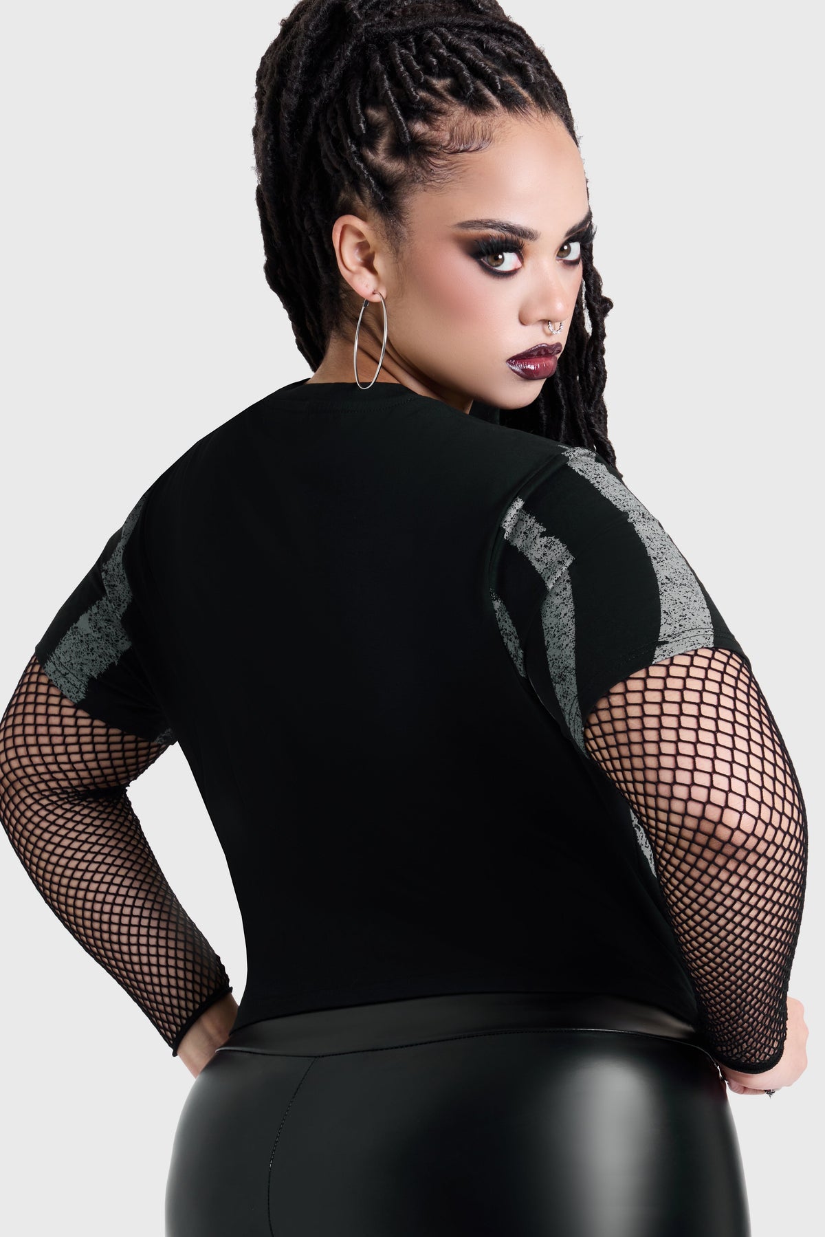 VOICES SPIRAL CROP TOP