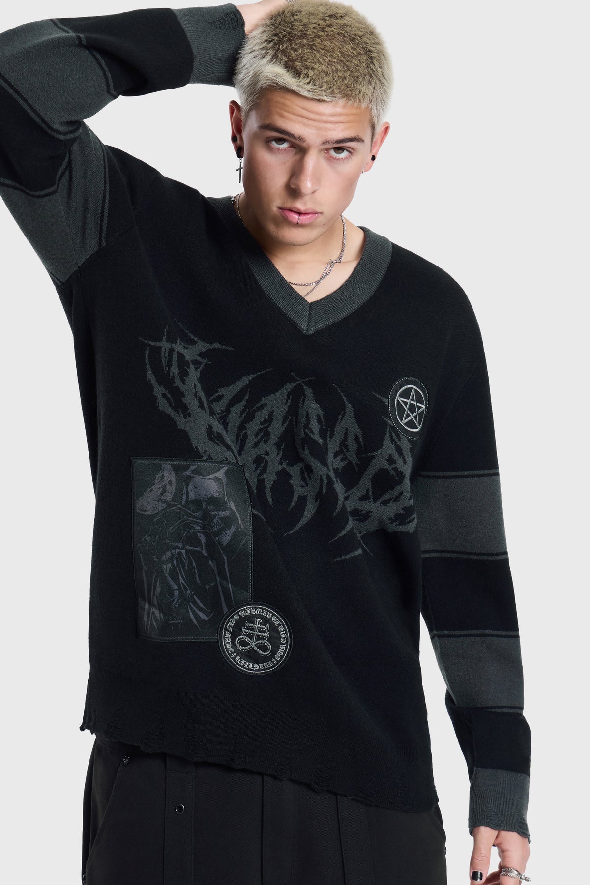 We're Out Of Time Knit Sweater
