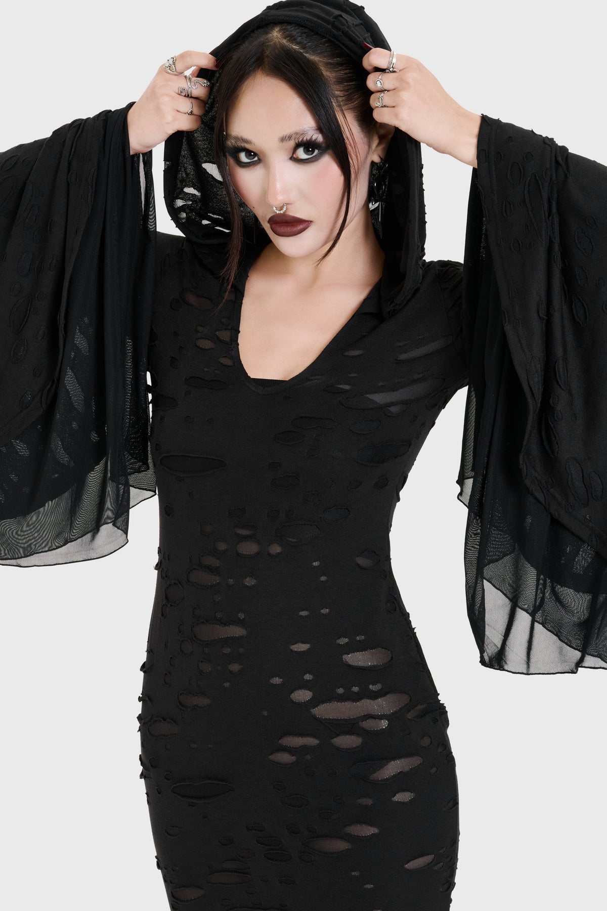 Widow's Night Maxi Dress