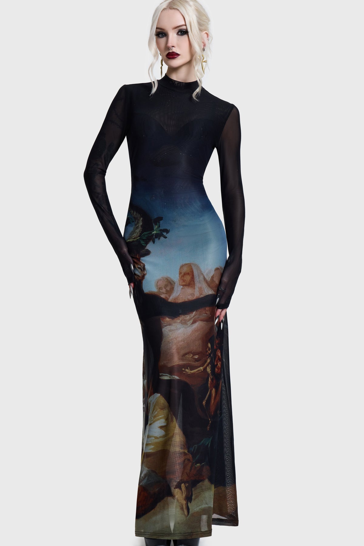 Witches' Sabbath Maxi Dress