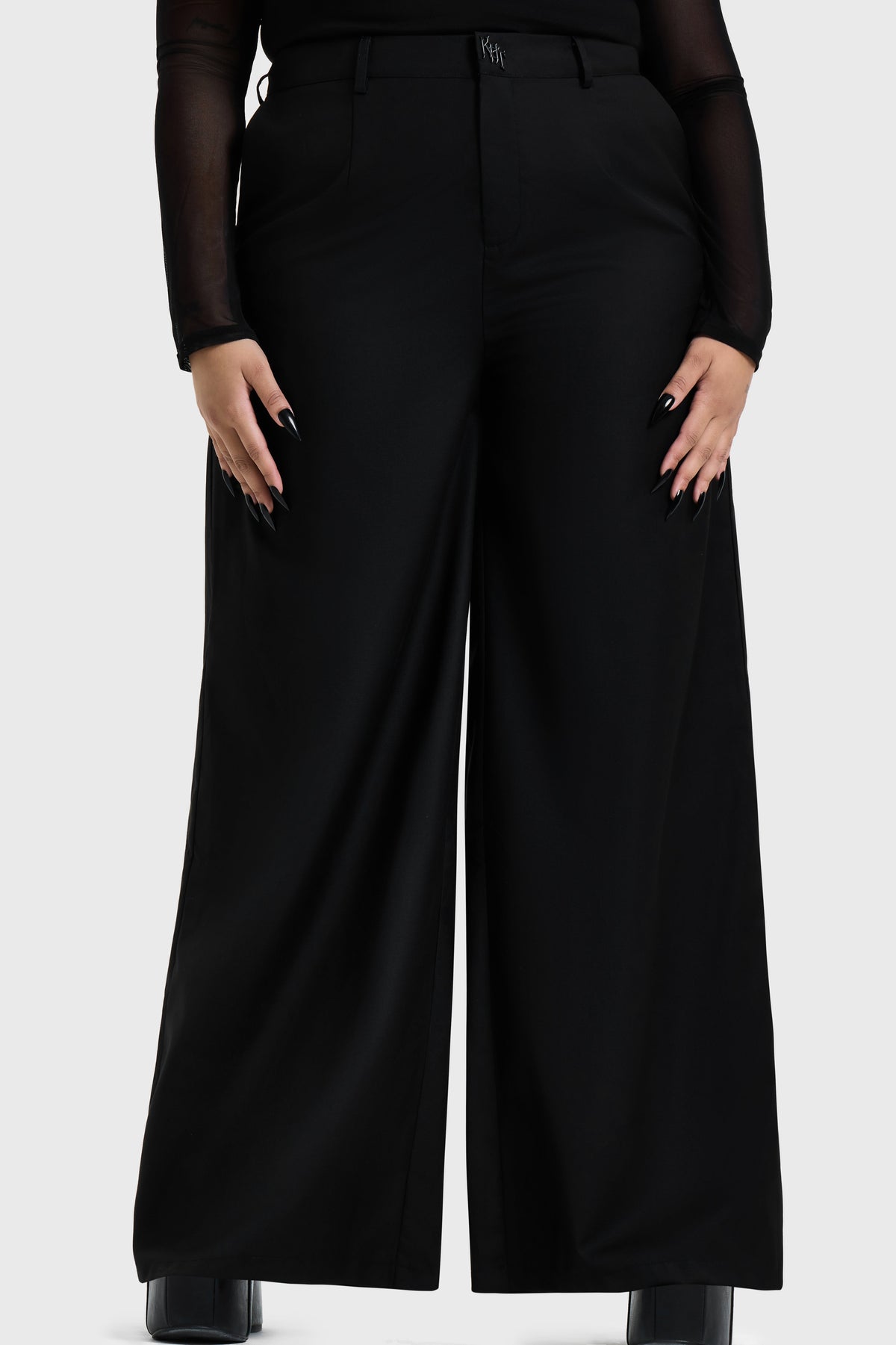 WITCHMARKED HIGH WAIST TROUSERS