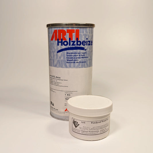 Arti Artiporin Water-Soluble Dyes for open-pored woods