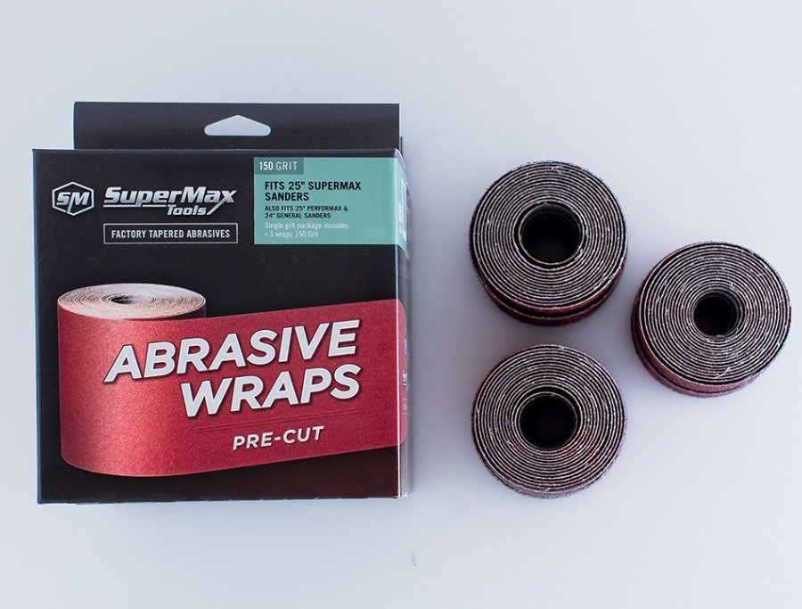 SuperMax Pre-Cut Abrasives for Drum Sanders