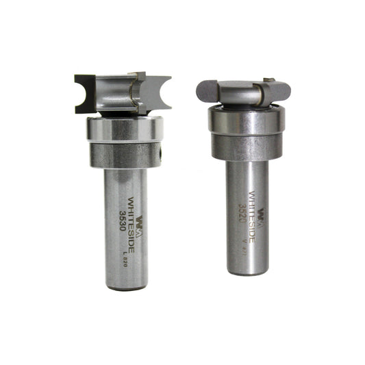 Whiteside Flute and Bead Router Bits for Canoe Building